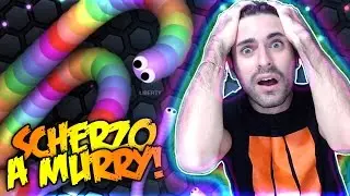 SCHERZO A MURRY MENTRE E' 4 IN CLASSIFICA!!! - Slither.io ITA # 4
