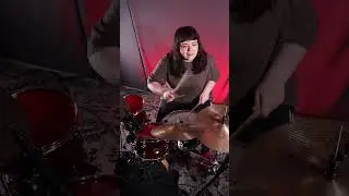 Paradiddle Groove in 7 🥁🔥 #drumgroove #drumsolo