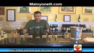 Handcrafted wines from Maloy O'Neill Vineyards in Paso robles