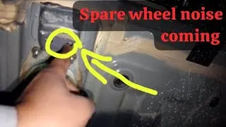 Rear side noise coming in Mahindra Scorpio N spare wheel side noise coming in Mahindra Scorpio N 