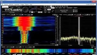 11175 KHZ USAF Global Jamming on Main freq