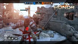 FOR HONOR - when you do one fatal read!! CRUSADER WARDEN