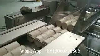 Small toilet roll paper wrapping machine