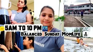 5AM–10PM Routine 🌅 | Balanced Homemaking | Indian Mom’s Sunday From Morning to Night (Brunei Life)