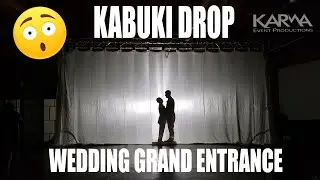 Kabuki Drop Wedding Grand Entrance for Rian & Corey in Phoenix Arizona