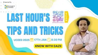 UCEED 2025 Last Minute Tips and Tricks Boost Your Preparation. UCEED 2025 Last hour strategy.