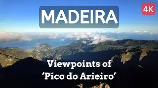 🌅☁️ Wandering above clouds at 'Miradouro do Juncal' during sunset on Madeira Island, European Hawaii