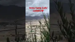 army camp in leh/ladakh #solotraveler #solotravel #leh #ladakh #armycamp