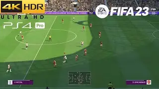 FIFA 23 - Tottenham Hotspur vs Arsenal | PS4 Pro Gameplay [4K HDR]