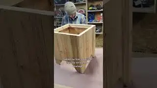 How to Build a DIY Cedar Planter Box (Easy Tutorial) #shorts #diy #planterbox