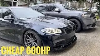 Building the Cheapest 600hp BMW Under $6000! | F10 550i Build