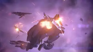 Normandy Vs Sovereign [Full Space Battle] Mass Effect |#commandershepard #femshep #normandy #reaper