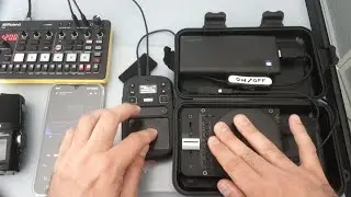 2025.06.19_3 SC500, Kaoss Pad Mini 2s, Roland P-6, Smartphone Combined via USB-C, Froggy Beats