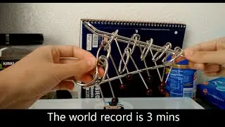 How to solve Chinese nine rings puzzle
