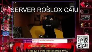 ඞ 24 HORAS NO ROBLOX PROCURANDO BRUNO RATAQUE ඞ live caiu