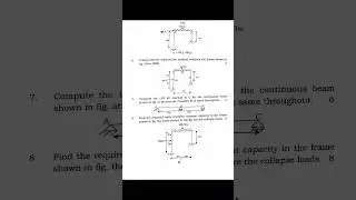 PU 2025 all Civil Engineering questions of 5th semester#2025 BCE QUESTIONS OF PU