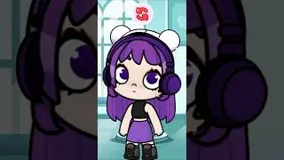 💜 Behania Powerpuff Girl Inspired Look In Avatar World #pazu #avatarworld #shorts