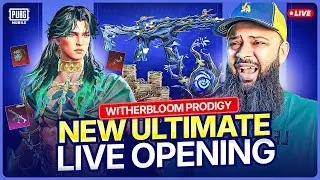 LIVE VERTICAL 🔥 Ultimate Gilt Witherbloom Prodigy & Honey Badger Gun Lucky Spin 🔫 PUBG Mobile