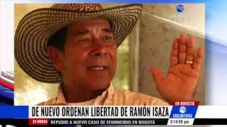 En libertad el exjefe paramilitar, Ram&oacute;n Isaza