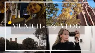 WEEKLY VLOG living in Munich: Halloween, Autumn City & Best Sushi in Munich!