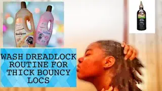 WASH ROUTINE FOR DREADLOCKS | Steffi Nixon