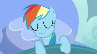 Fan Noise For Sleep, But My Little Pony Plays In The Background (Black Screen)