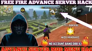 FF Advance Server Auto Kill Mod Menu Ob43 Update Rank Working 100% Antiban FF Advance Hack 2024