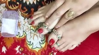 पैर के अंगूठे की बिछिया! latest toe ring design 