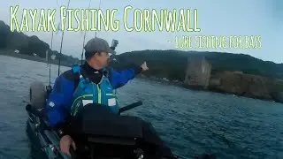Lure fishing for bass and pollock at the Manacles