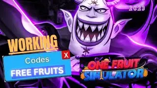 *NEW* ALL WORKING CODES FOR ONE FRUIT SIMULATOR IN 2023! ROBLOX ONE FRUIT SIMULATOR CODES