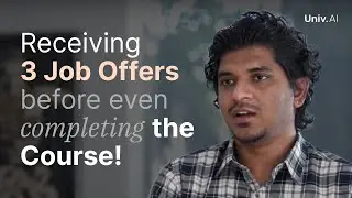 Receiving 3 Job Offers before even completing the Course! - Vishal, Data Scientist at MiQ