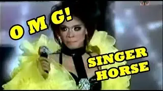 THE MAN FILIPINO HORSE SINGER - EL HOMBRE CABALLO FILIPINO CANTANTE
