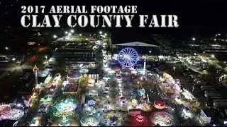 DRONE the Clay County Agricultural Fair [4K]