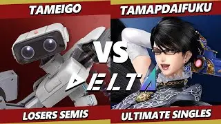 Delta 11 LOSERS SEMIS - tameigo (ROB) Vs. TamaPdaifuku (Bayonetta) Smash Ultimate - SSBU