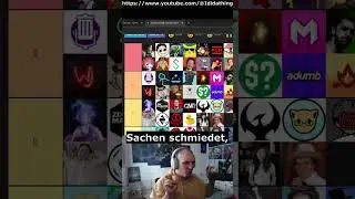 Meine Youtube Abos Tierlist | Part 75 #tierlist #youtuber #IdidAThing
