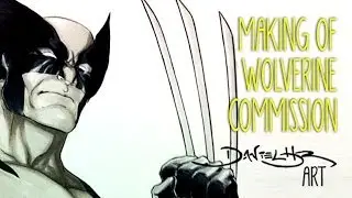 Making of WOLVERINE - Daniel HDR Art