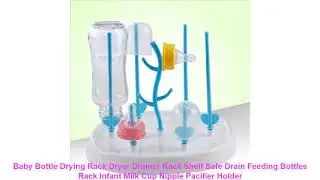 Baby Bottle Drying Rack Dryer Drainer Rack Shelf Safe Drain Feeding Bottles Rack Infant Milk Cup Ni