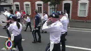 Dunmurry Protestant Boys FB @ South Belfast Young Conquerors FB Parade 30/07/22