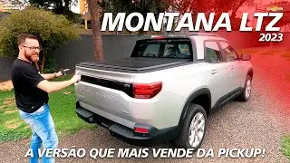 NOVA CHEVROLET MONTANA LTZ 2023 - A Pedra No Sapato da Concorrência!