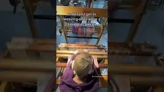 Day in the life of a weaver #weaving #babywrap #handwoven #weaver