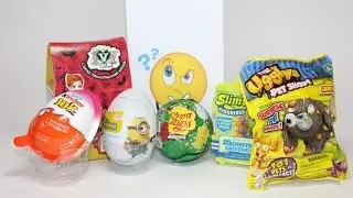 Kinder Mini Mix #16. Миньоны, Уродливый зоомагазин, Чупа Чупс, Универститет монстров и др.