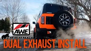 AWE Ford Bronco Exhaust Install - 0FG Catback Exhaust for 2.7TT or 2.3T