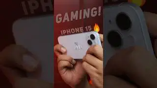iPhone 15 Gaming Review - BGMI Test | Heating Issues? 🔥 #shorts #iPhone15 #gaming #BGMI #heating