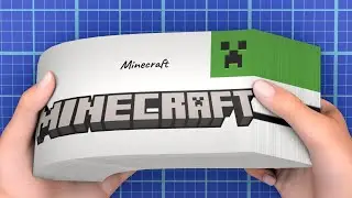 Minecraft Logo Evolution FlipBook Animation Part-1