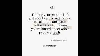 #careermeetspassion #authenticself #careerquotes
