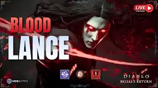 [Diablo 4] Blood Lance Necro || Endgame Theory Crafting || Part 2