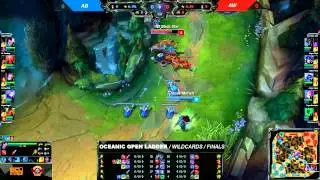 LOL Autumn 2015 OOL Wildcard - Abyss eSports Black vs Abyss eSports White Game 1 (Bo3)