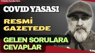 11. YARGI PAKETİ RESMİ GAZETEDE YAYIMLANDI | 31 TEMMUZ Covid YASASI SORULARI #yargipaketi #genelaf 