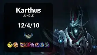 Karthus vs Graves JUNGLE - KR CHALLENGER Patch 14.22
