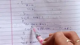 Classes in CPP #CPP class program